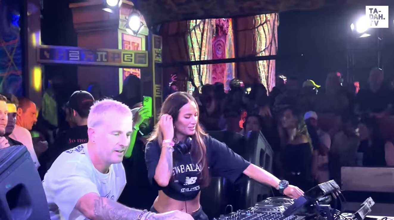 elrow DJ, dancing